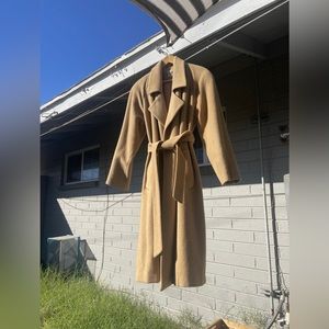 Gallé Camel Hair Long Coat